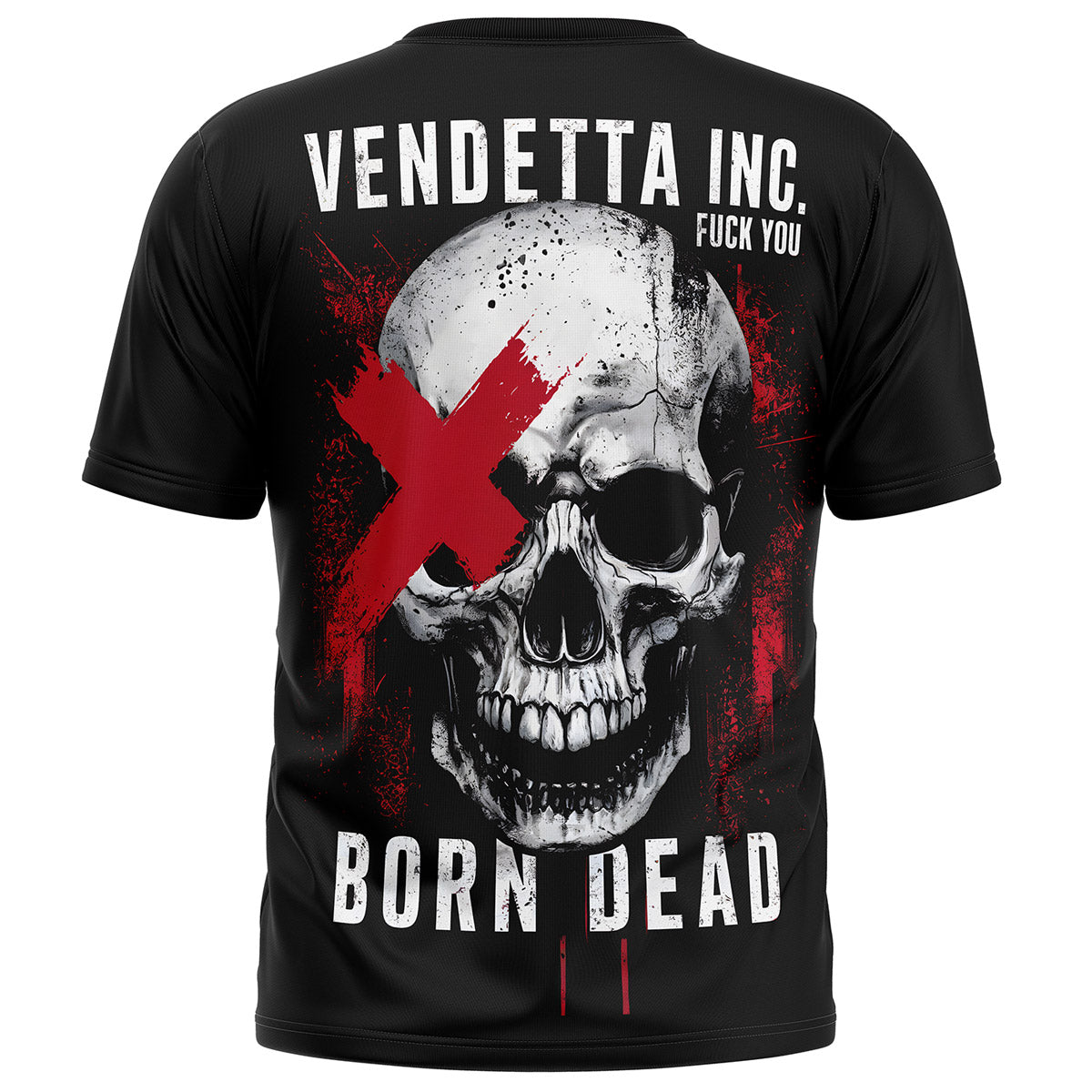 Vendetta Inc. Shirt Born Dead schwarz