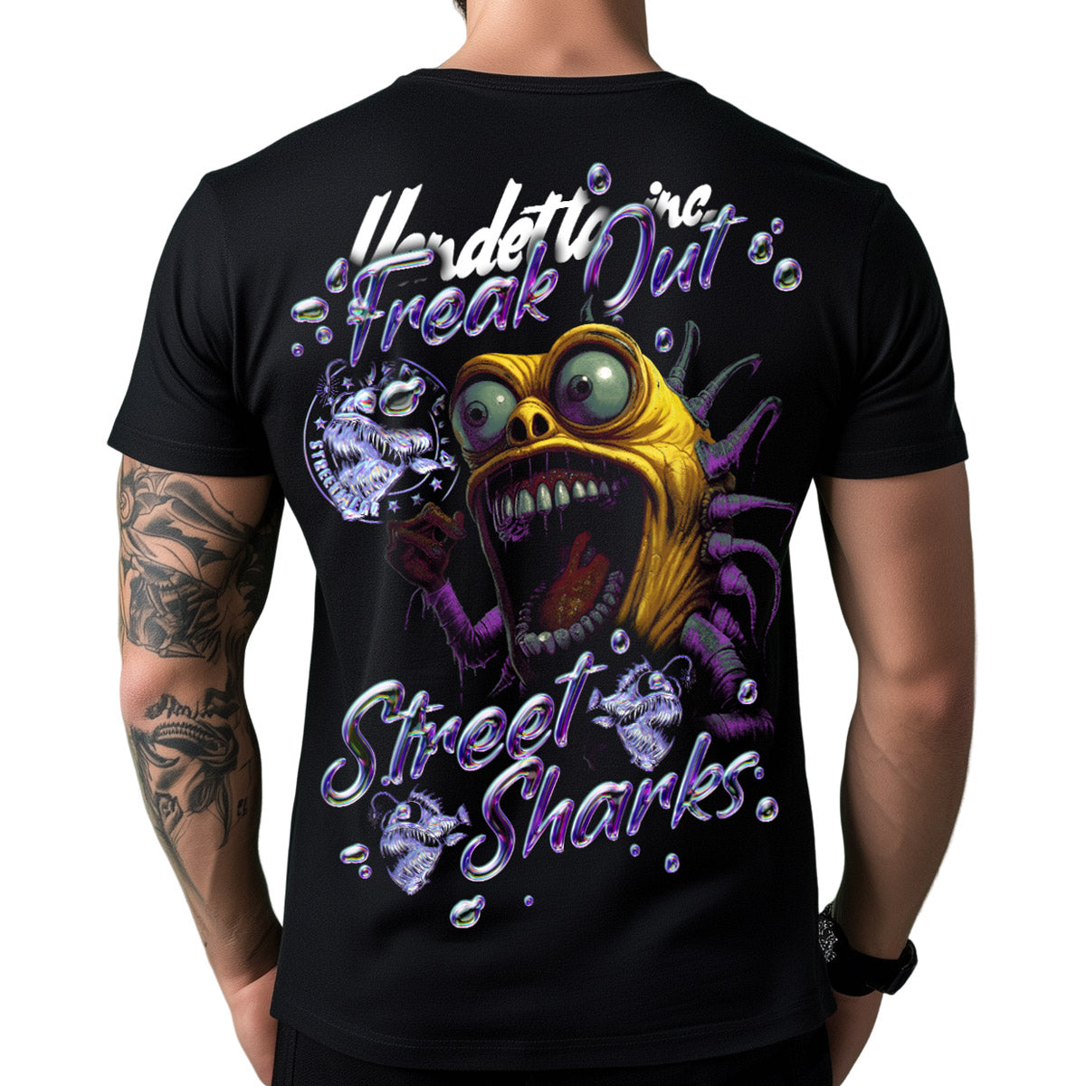 Vendetta Inc. Shirt schwarz Street Shark