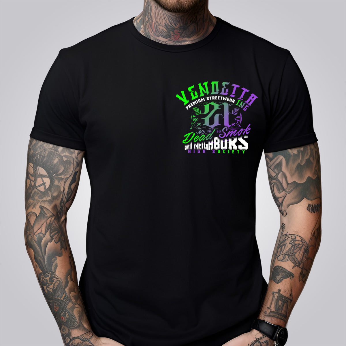 Vendetta Inc. Shirt Dead 2.0 black VD-1336