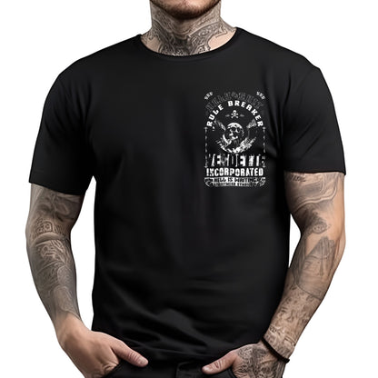 Vendetta Inc. Men's Shirt Hell is Waiting black VD-1306