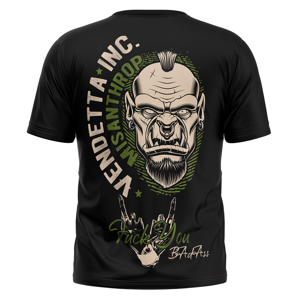 Vendetta Inc. Shirt Misanthrop 1045 schwarz