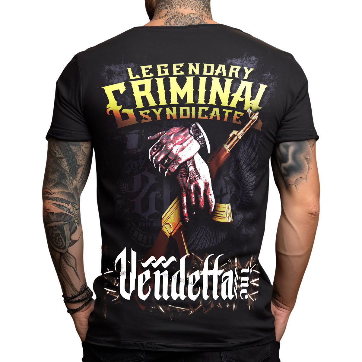 Vendetta Inc. Men's Shirt Legendary black VD-1234