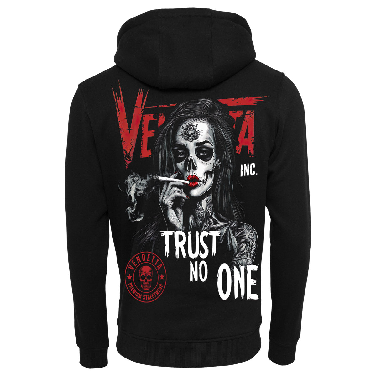 Vendetta Inc. Kapuzenpullover Trust schwarz VD-4083