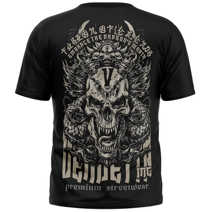 Vendetta Inc. Shirt Dragons schwarz VD-1539