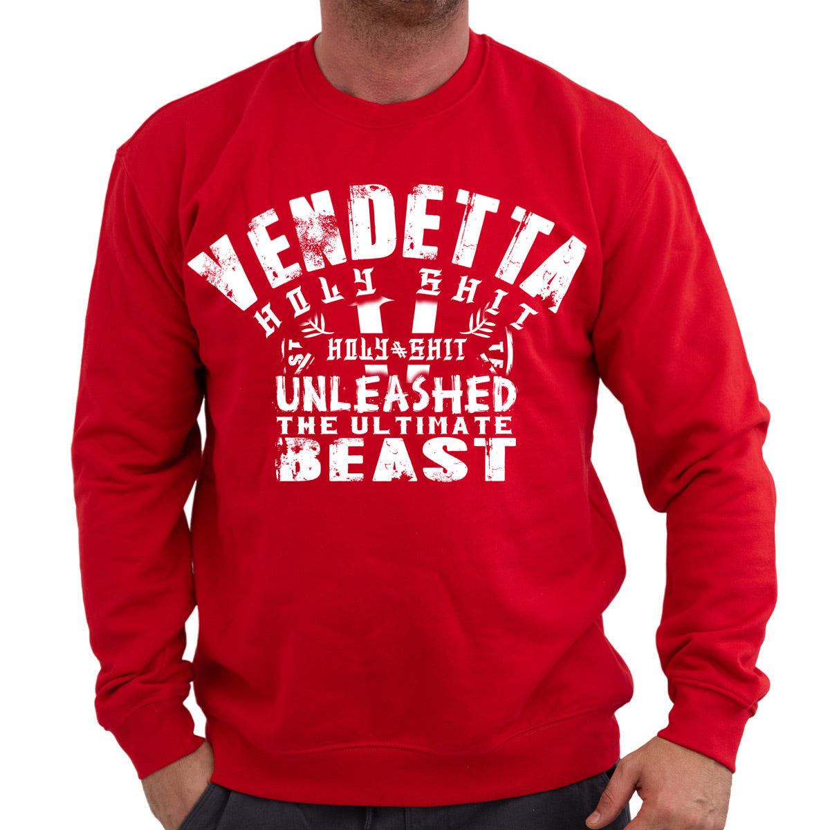 Vendetta Inc. Sweatshirt Unleashed rot VD-4038