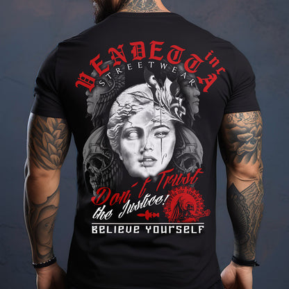 Vendetta Inc. Shirt Believe Yourself black 1219