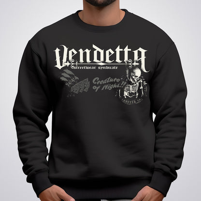 Vendetta Inc. Sweatshirt Holy Night black VD-4026