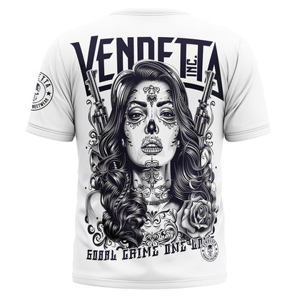 Vendetta Inc. Shirt One Crime weiß