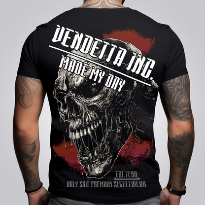 Vendetta Inc. Shirt black Made my Day VD-1359