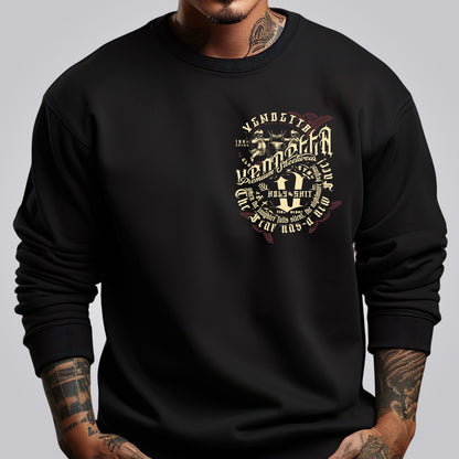 Vendetta Inc. Sweatshirt Silent schwarz 4044