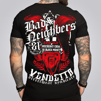 Vendetta Inc. shirt black Money Crew VD-1342