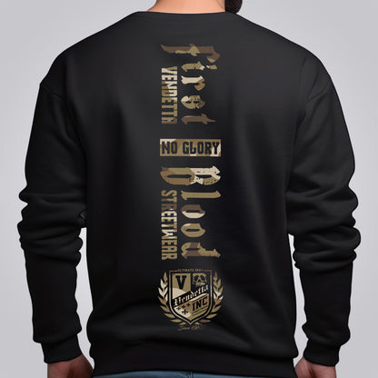 Vendetta Inc. Sweatshirt First Blood black VD-4042