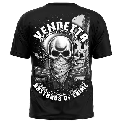 Vendetta Inc. Shirt Bastards of Crime schwarz