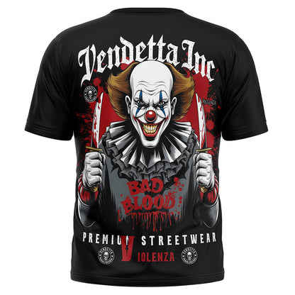 Vendetta Inc. Shirt Bad Blood Clown schwarz