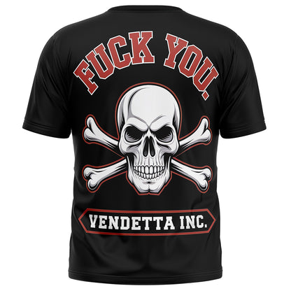 Vendetta Inc. Shirt F.Y. schwarz VD-1549