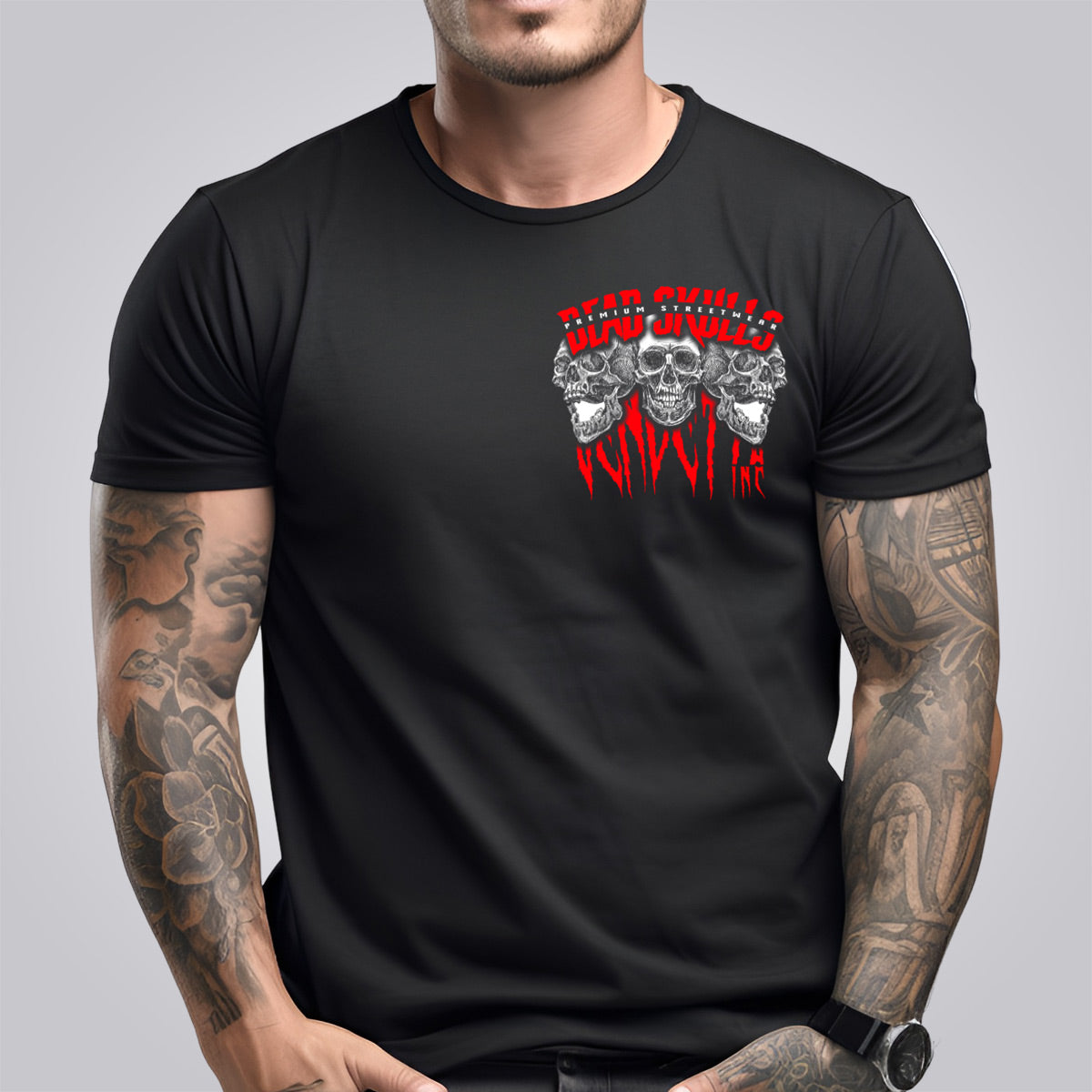 Vendetta Inc. Shirt Dead Skull 3.0 black 1326