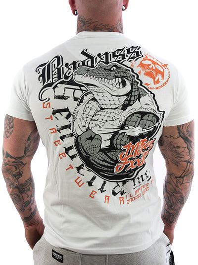 Vendetta Inc. Badass Shirt weiß VD-1107