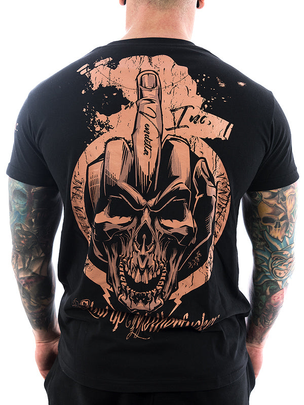 Vendetta Inc. Shirt Middle Finger 1040 black