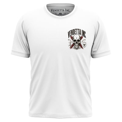 Vendetta Inc. Shirt Skull Syndicate weiß