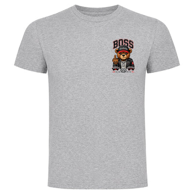 Vendetta Inc. Herren Shirt Boss Teddy grau
