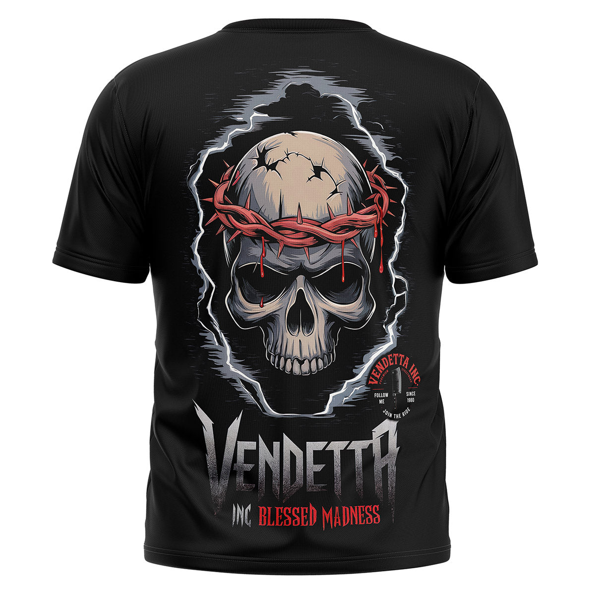 Vendetta Inc. Shirt Thorns & Thunder schwarz VD-1584