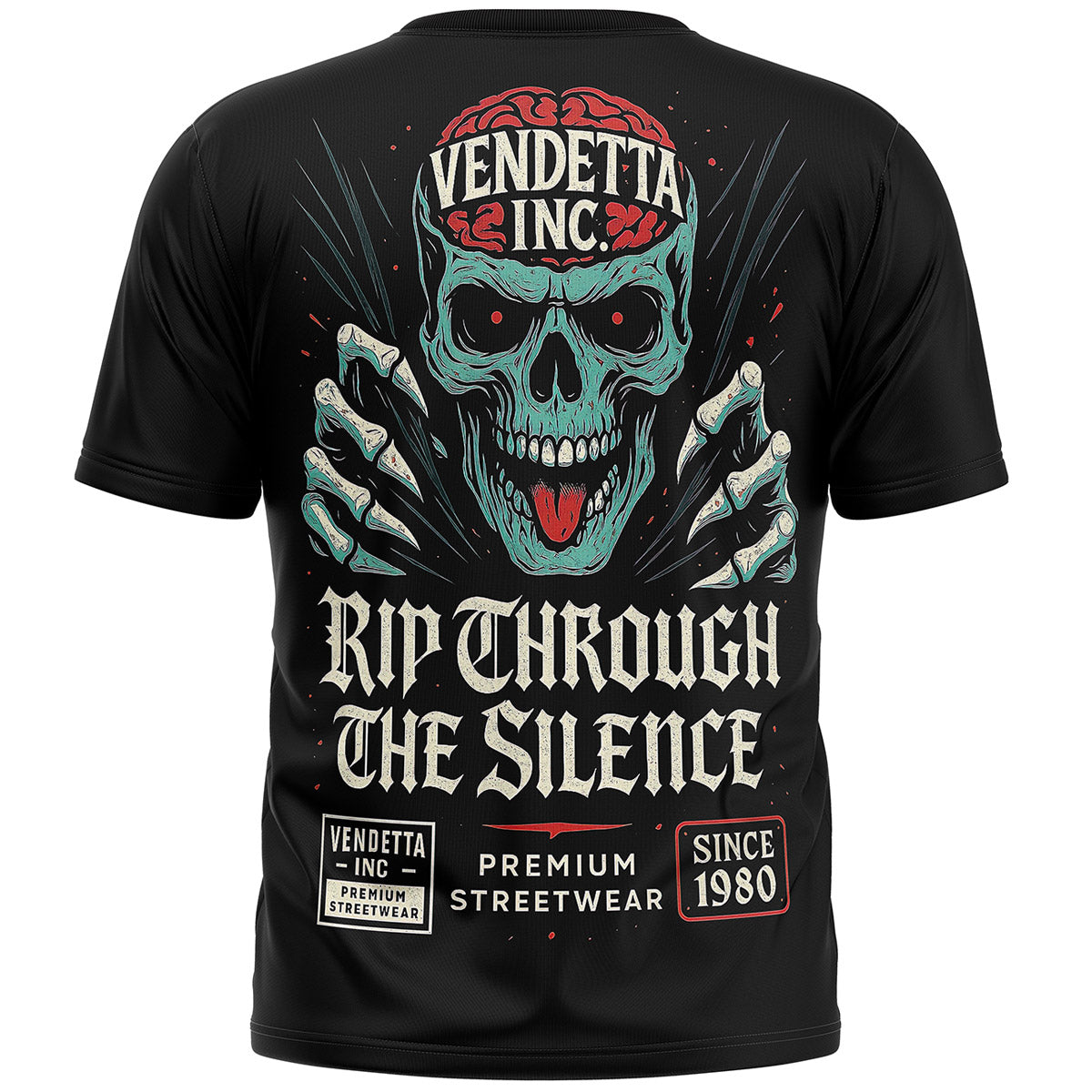 Vendetta Inc. Shirt Mind Ripper schwarz VD-1586