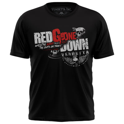 Vendetta Inc. Shirt Red Gone Down schwarz VD-1596