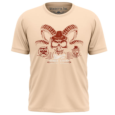 Vendetta Inc. Shirt Red Reign Natural VD-1628