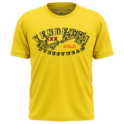 Vendetta Inc. Shirt Bastard gelb VD-1627