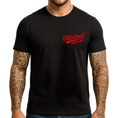 Vendetta Inc. Shirt Oldschool schwarz VD-1621