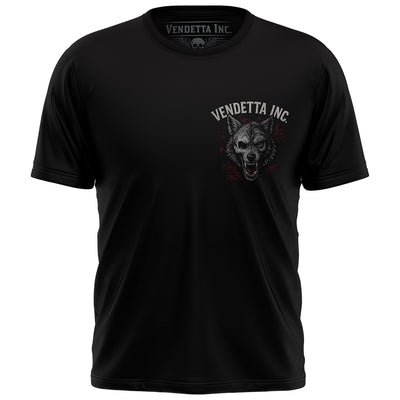 Vendetta Inc. Shirt Howl Back schwarz VD-1646