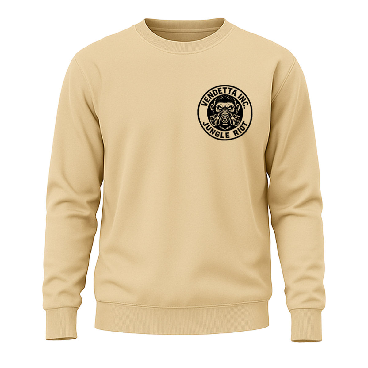 Vendetta Inc. Sweatshirt Jungle Riot sand VD-4090