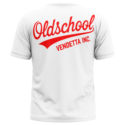 Vendetta Inc. Shirt Oldschool Edition weiß VD-1666