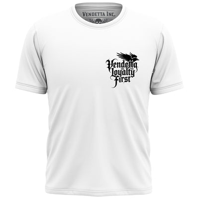 Vendetta Inc. Shirt Loyalty First weiß VD-1667