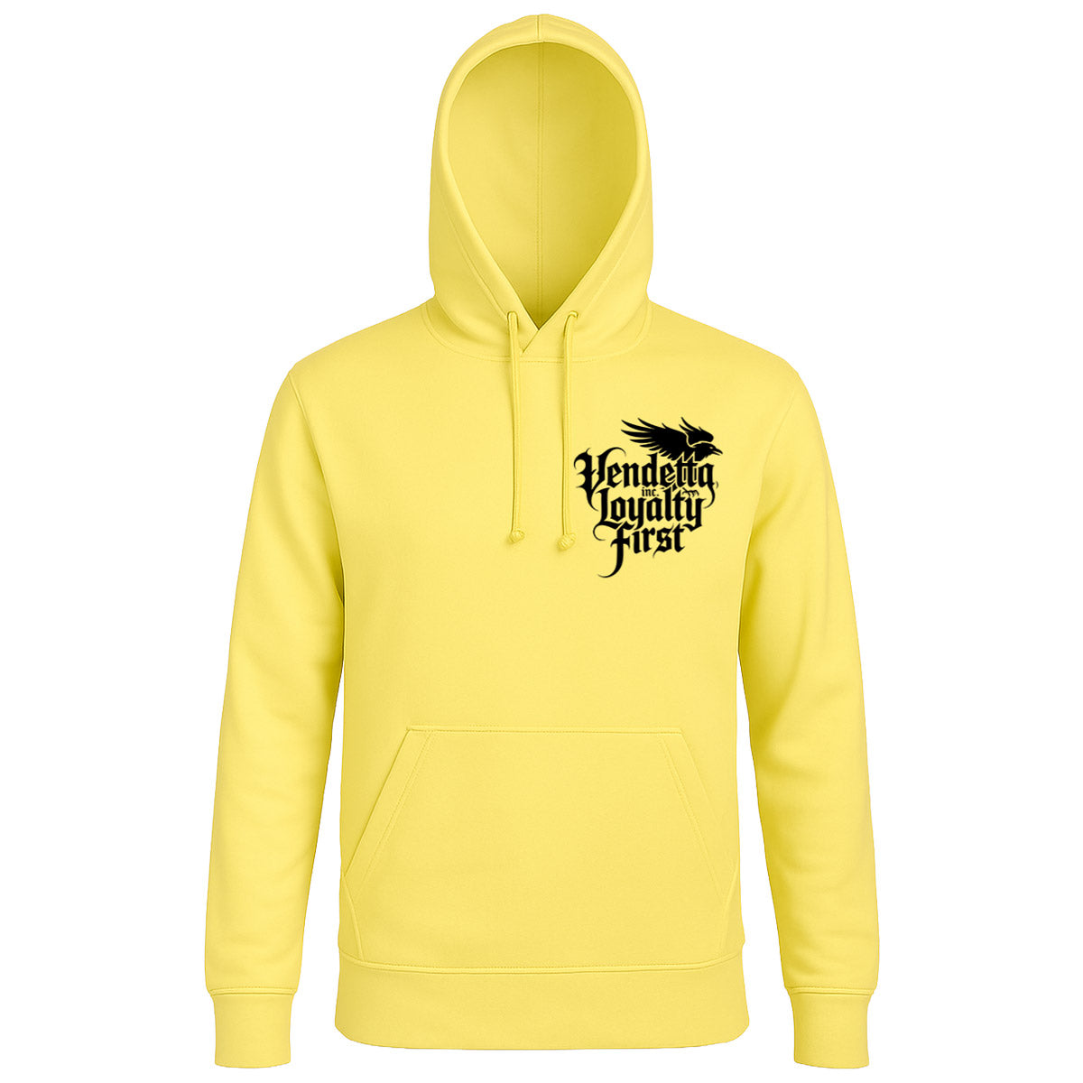 Vendetta Inc. Hoodie Loyalty First gelb VD-4092