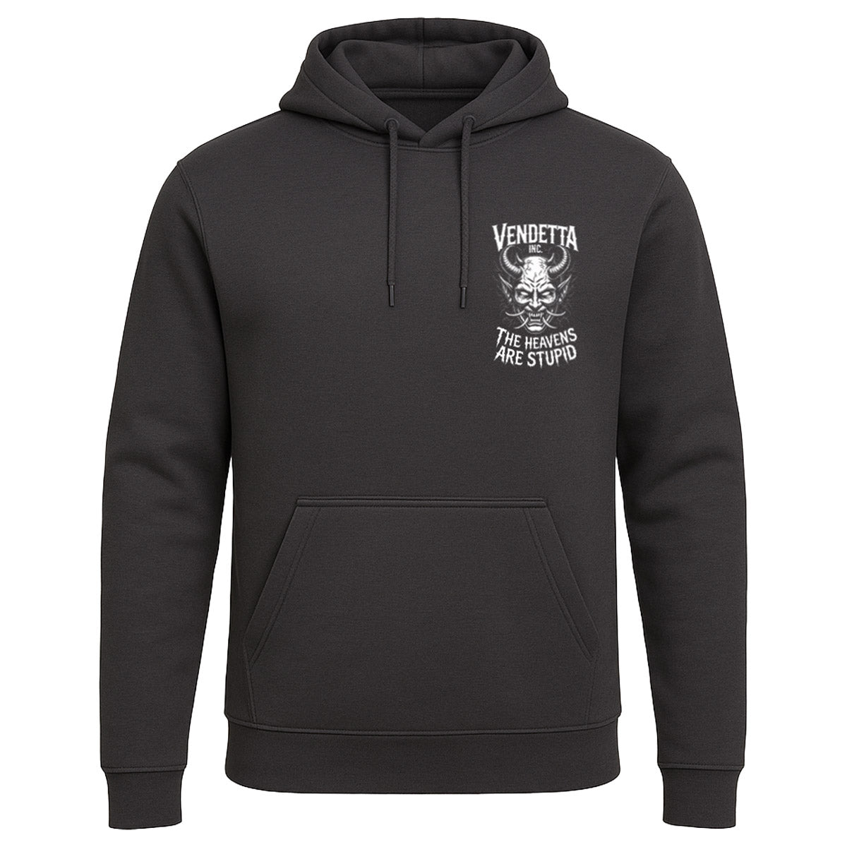 Vendetta Inc. Kapuzensweater Stupid anthrazit