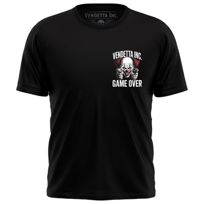 Vendetta Inc. Shirt Game Over Clown schwarz