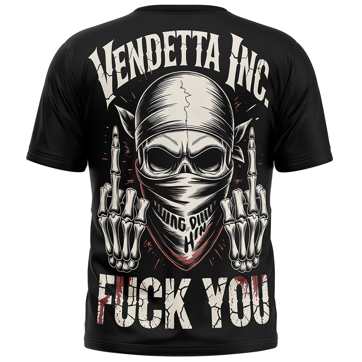 Vendetta Inc. Shirt Run The Night schwarz