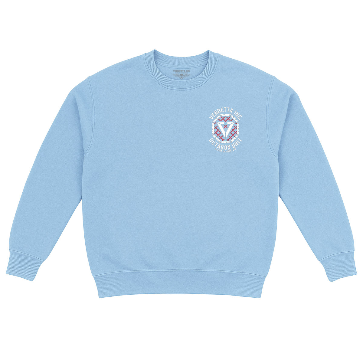 Vendetta Inc. Sweatshirt Octagon Fighters hellblau