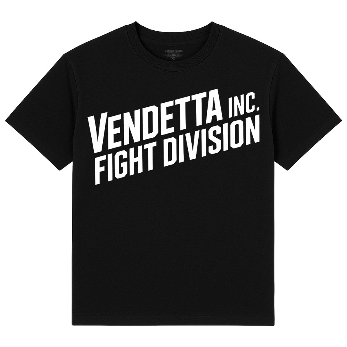 Vendetta Inc. Shirt Fight Division Skull schwarz