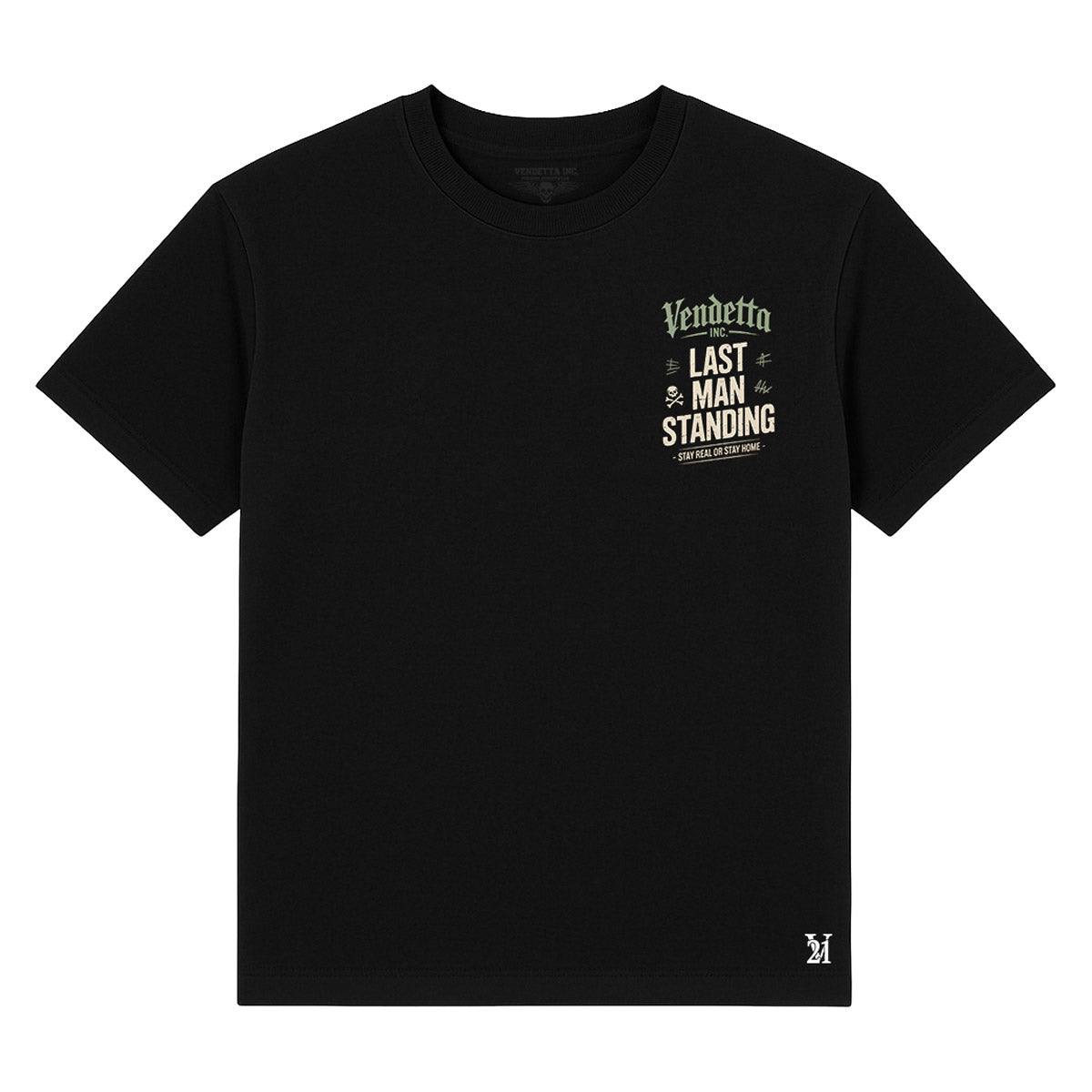 Vendetta Inc. Shirt Last Man Standing schwarz