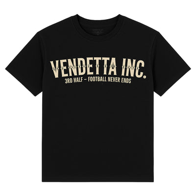 Vendetta Inc. Shirt 3rd Half – Football Never Ends schwarz