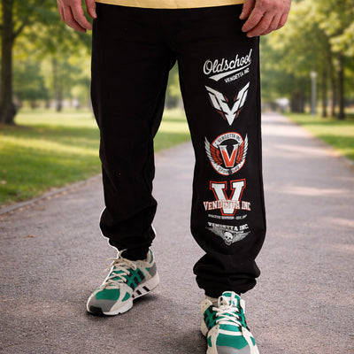 Vendetta Inc. Jogger Oldschool Athletic Division – schwarz