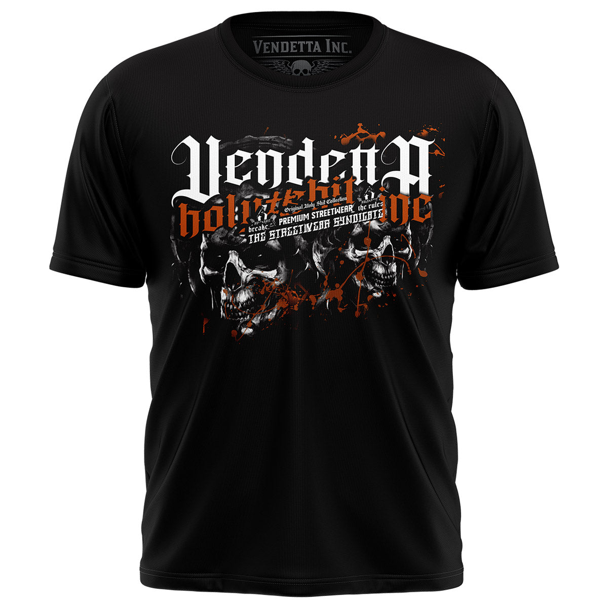 Vendetta Inc. Shirt Break the Rules schwarz