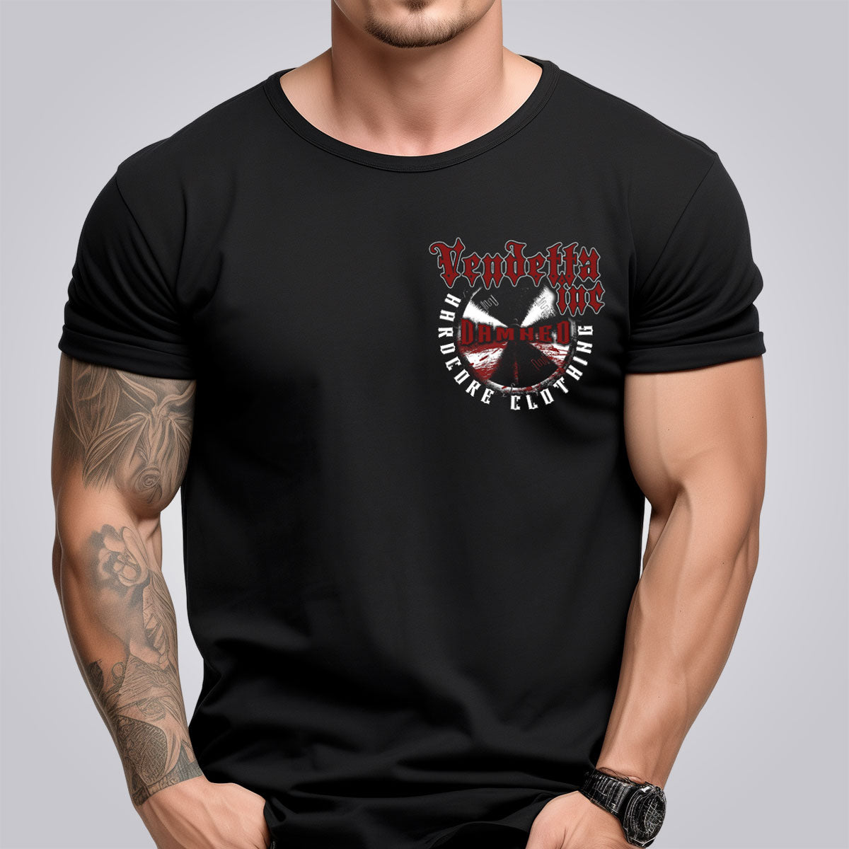 Vendetta Inc. Damend Shirt schwarz VD-1099