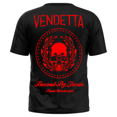 Vendetta Inc. Shirt Bound schwarz-rot VD-1006