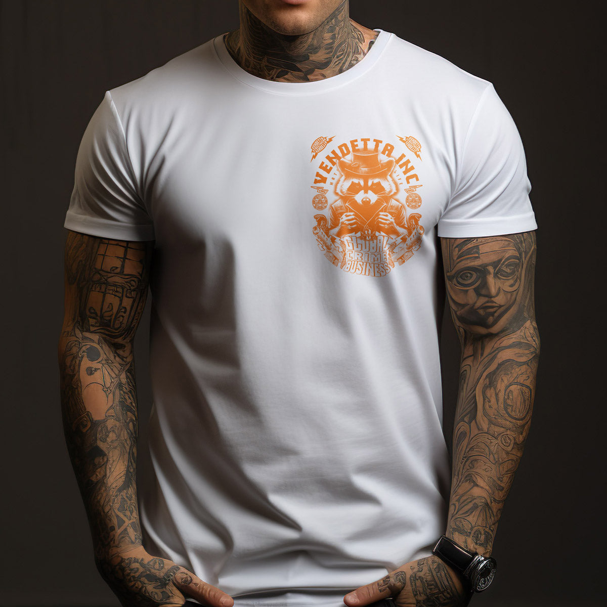 Vendetta Inc. Shirt Life Sucks weiß VD-1293