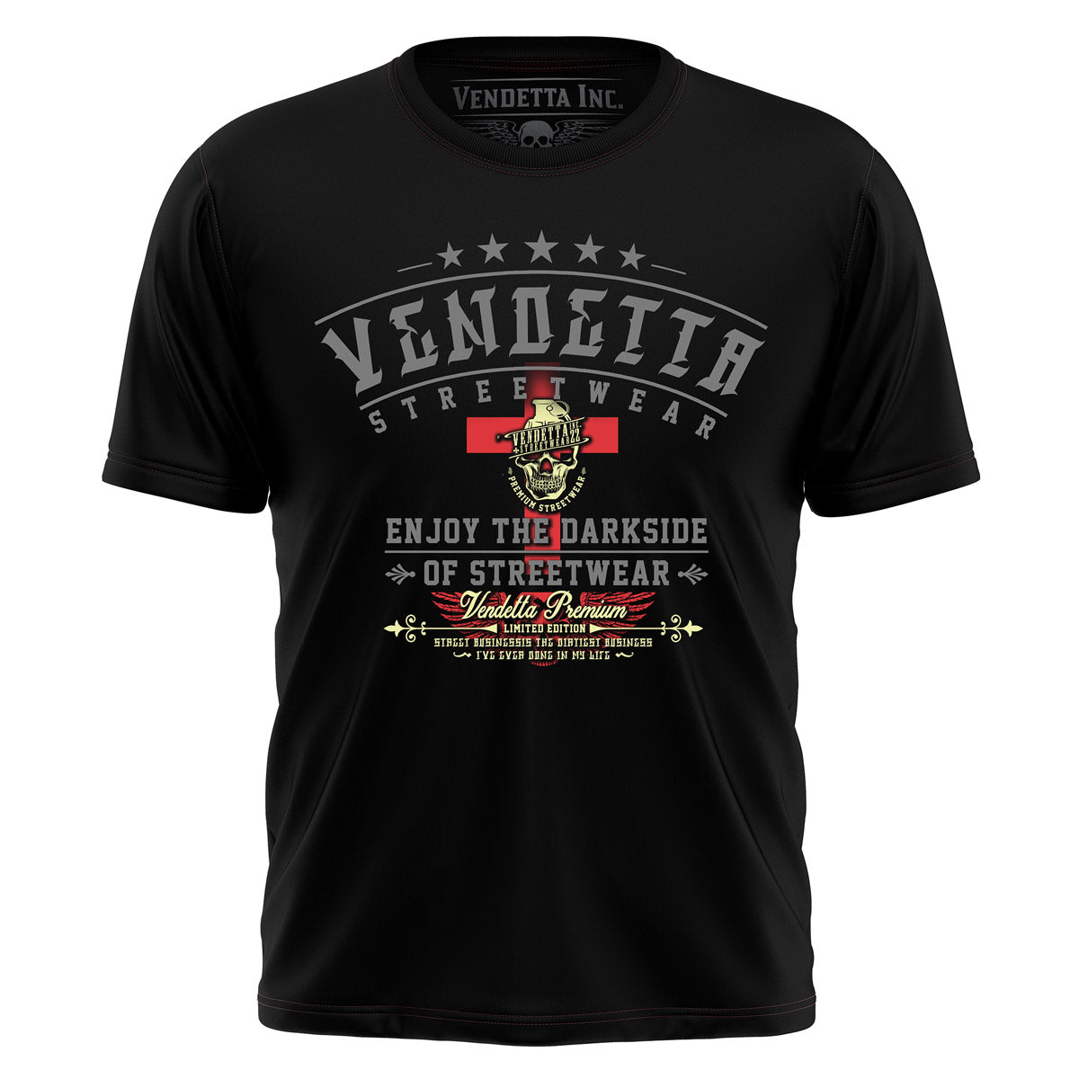 Vendetta Inc. Shirt Darkside schwarz 1218