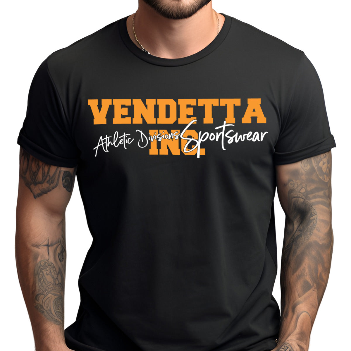Vendetta Inc. Shirt Athletic schwarz VD-1330