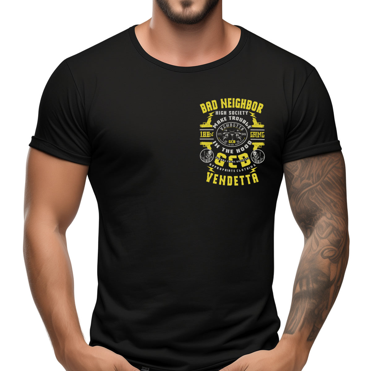 Vendetta Inc. Shirt schwarz Trouble VD-1242